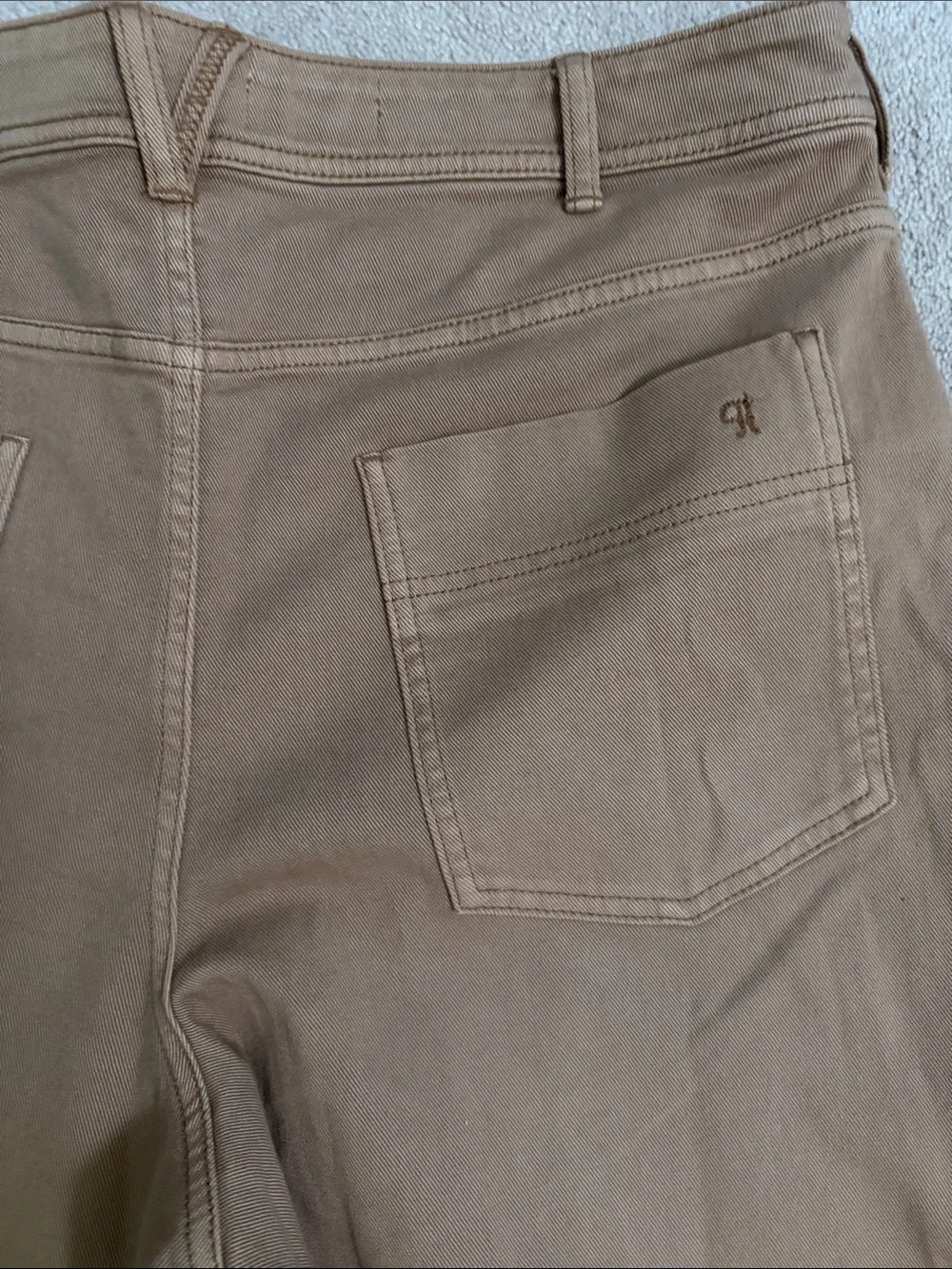 Pilcro high rise Wide-Leg Jeans in Brown